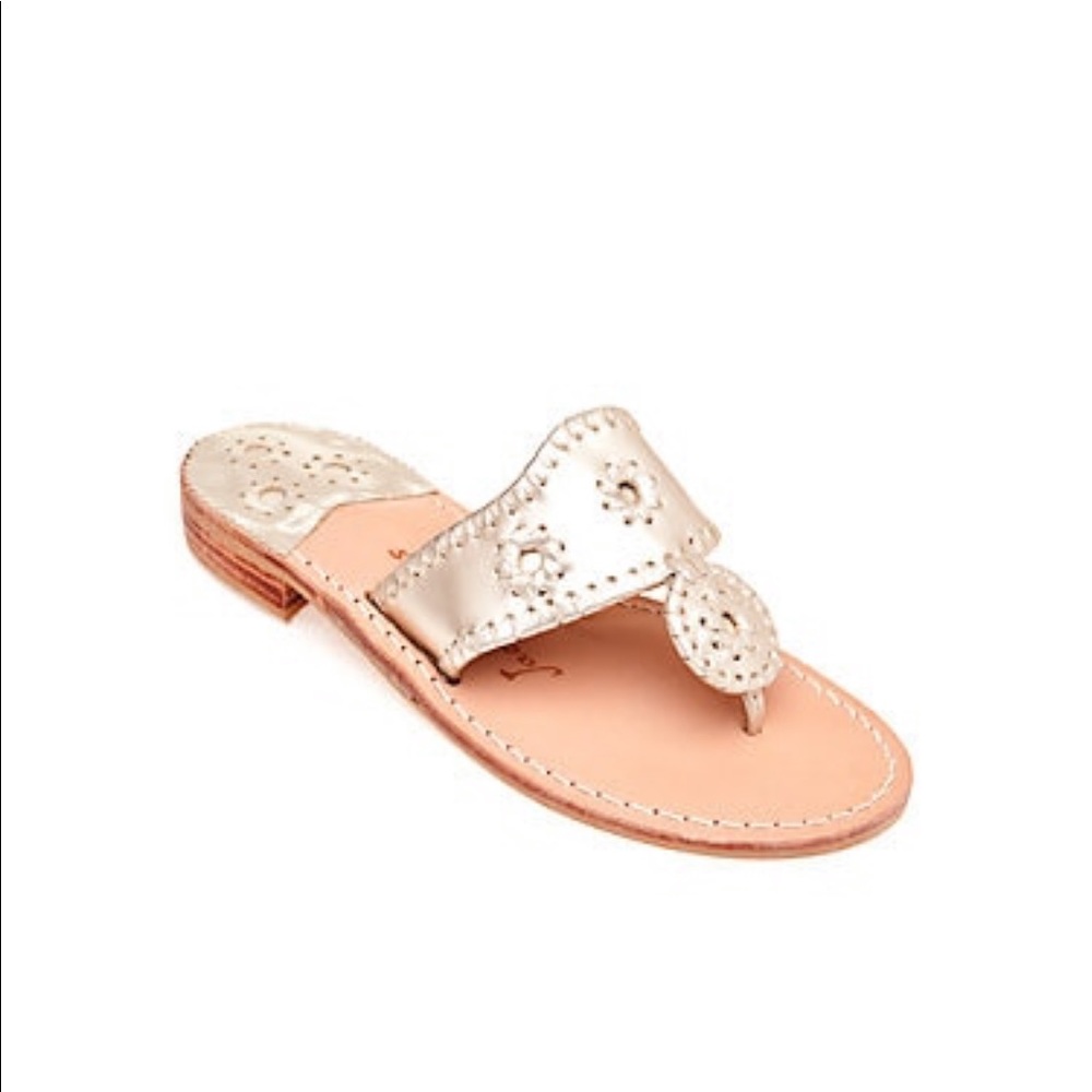 ❌sold❌ Gold Hampton’s Jack Rogers Sandals